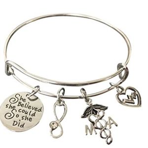 COPY - Medical Assistant Bracelet Charm Bracelet